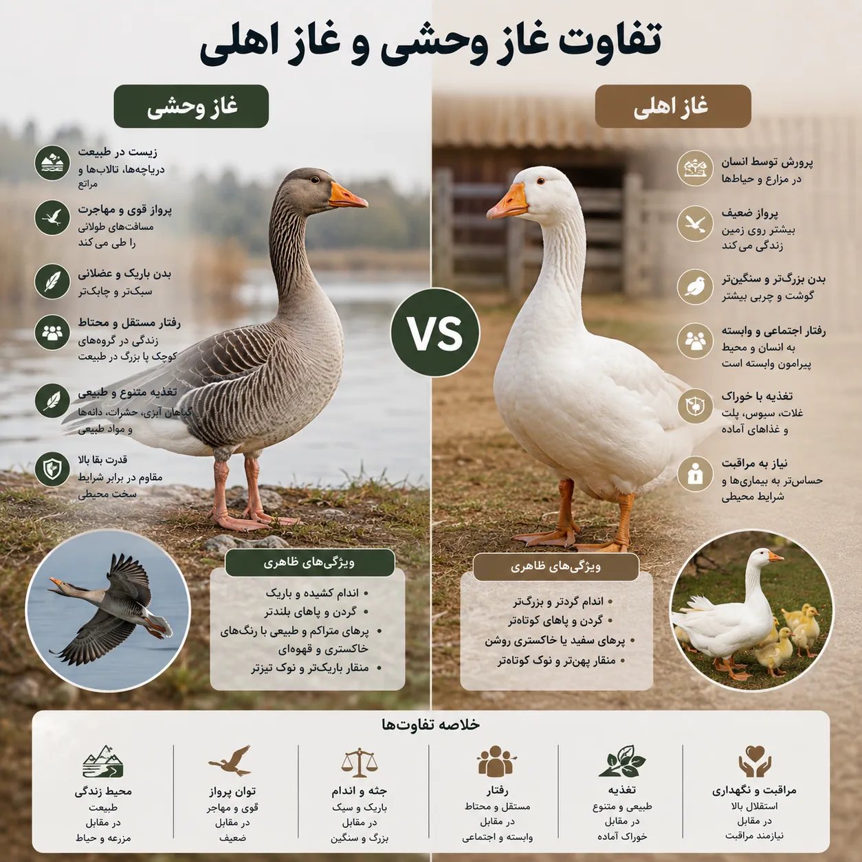 تفاوت غاز وحشی و غاز اهلی