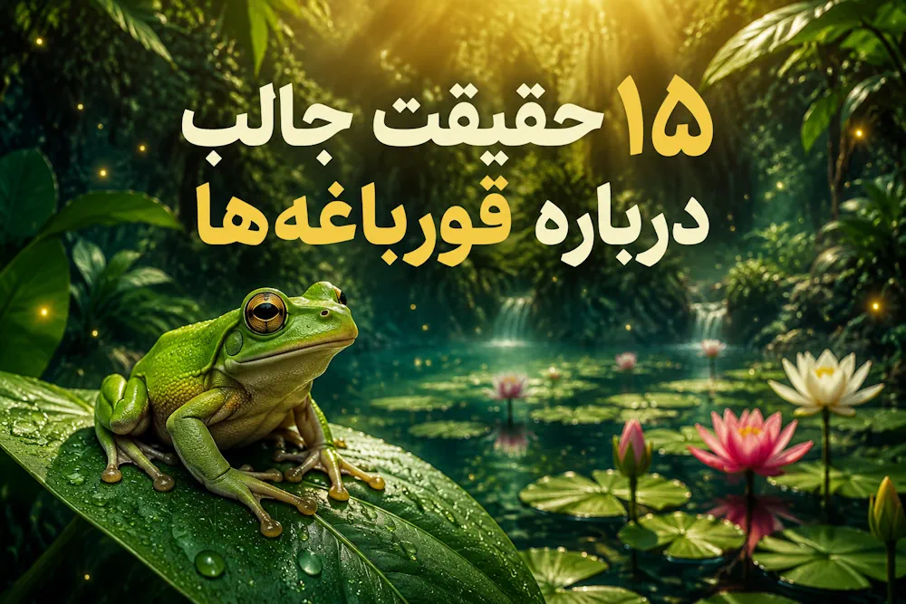 ۱۵ حقیقت جالب درباره قورباغهها